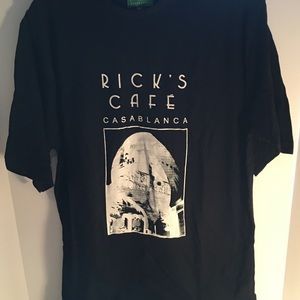 NWT Genuine Rick’s Cafe Tee from Casablanca Bogart